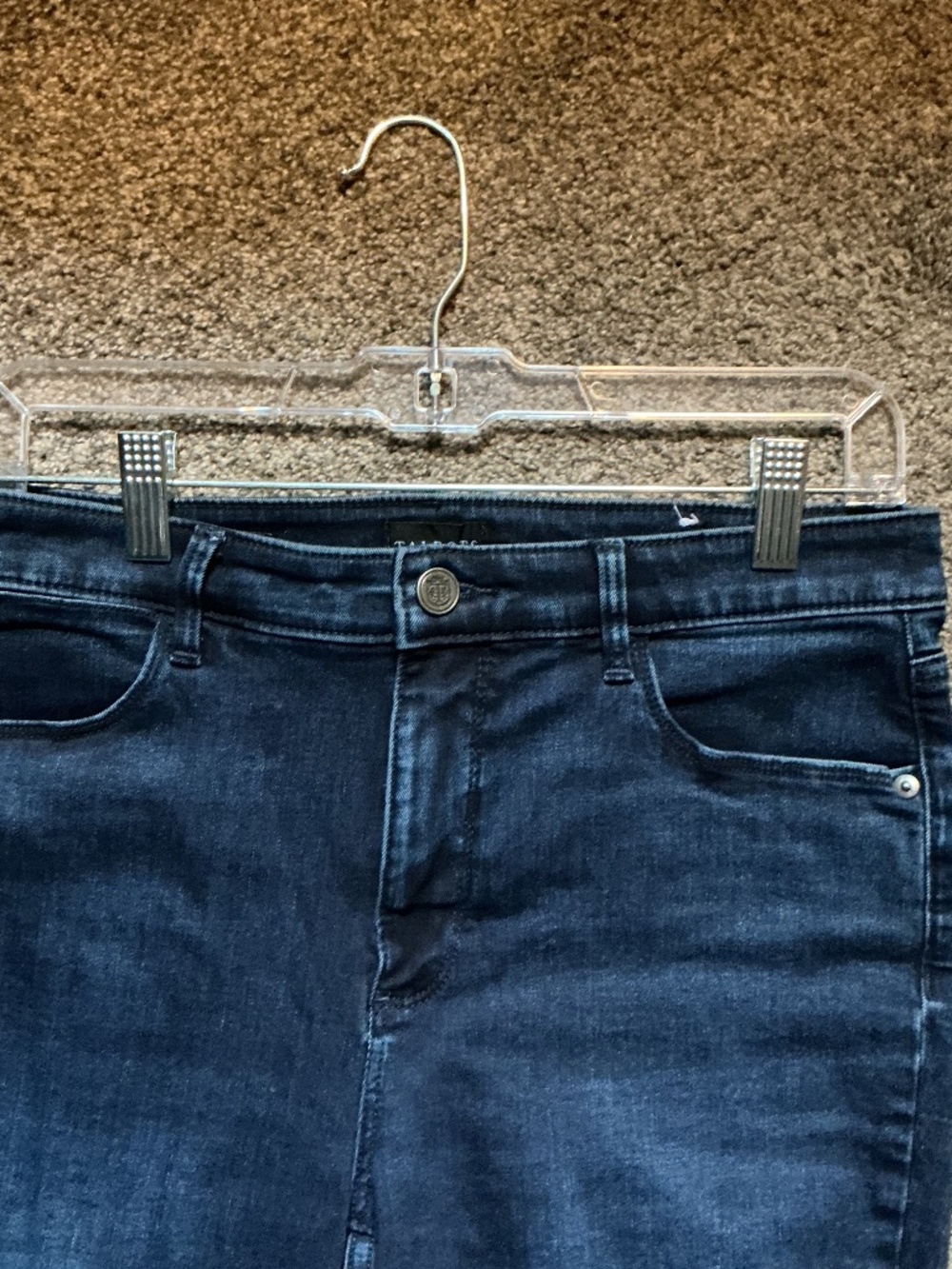 Talbots Stretchy straight leg jeggings Size 6